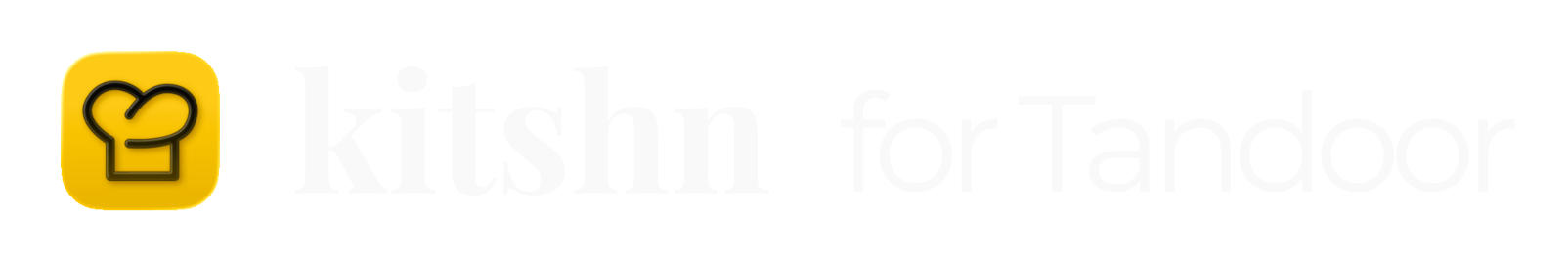 kitshn (for Tandoor)