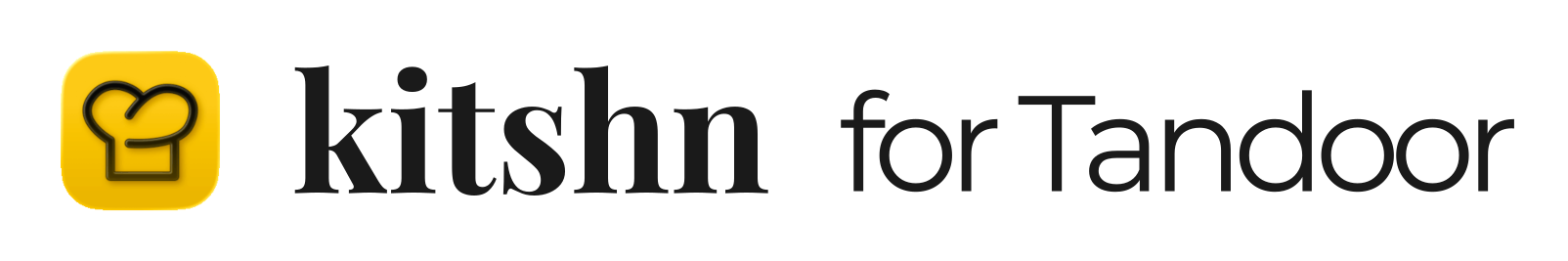 kitshn (for Tandoor)